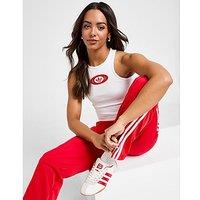 adidas Originals Campus Cut Out Tank Top - White - Womens