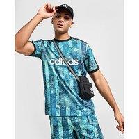 adidas Originals Football T-Shirt - Blue - Mens