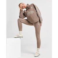 adidas Originals Crossover High Waist Leggings - Brown - Womens