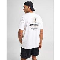 adidas Originals Running Club T-Shirt - White - Mens