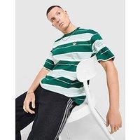 adidas Originals Stripe T-Shirt - Green - Mens