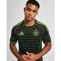 adidas Celtic 2025/26 Unsponsored Away Shirt - Black - Mens