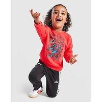 adidas Spider-Man Crew Tracksuit Infant - Red