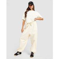 adidas Originals Essential Linear Joggers - White - Womens