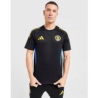 adidas Manchester United FC Training Shirt - Black - Mens
