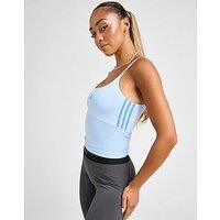 adidas Hyperglam Rib Tank Top - Blue - Womens