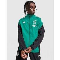 adidas Liverpool FC European Presentation Jacket - Green - Mens