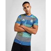 adidas Real Madrid Pre Match Shirt - Blue - Mens