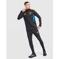adidas Manchester United FC Training Track Top - Black - Mens