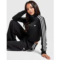 adidas Originals Knit Firebird Track Top - Black - Womens