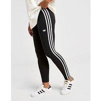 adidas Originals 3-Stripes High Waist Leggings - Black - Womens