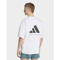 adidas Primelift Workout Oversize Tee - White - Mens