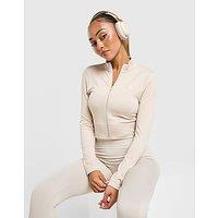 adidas Seamless Full Zip Top - Brown - Womens