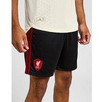 adidas Liverpool FC 2025/26 Away Shorts - Black - Mens