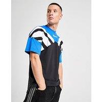 adidas Archive Cutline T-shirt - Black - Mens