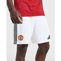 adidas Manchester United FC 2025/26 Home Shorts - White - Mens