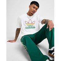 adidas Originals Multi Outline Trefoil T-Shirt - White - Mens