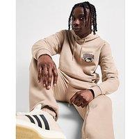 adidas Originals Worldwide Hoodie - Tan - Mens