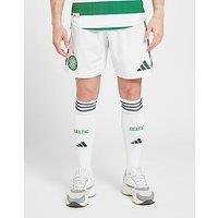 adidas Celtic 2025/26 Home Shorts - White - Mens