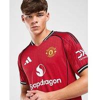 adidas Manchester United FC 2025/26 Match Home Shirt - Red - Mens