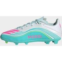 adidas F50 Messi League Firm Ground /multi Ground Football Boots Kids - White