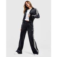 adidas Originals Velour 3-Stripes Track Pants - Black - Womens