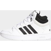 adidas Hoops Mid Classic Shoes - White - Kids