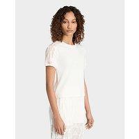 adidas Lace Cali Tee - White - Womens