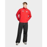 adidas Fc Bayern Z.n.e. Anthem Jacket - Red - Mens