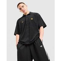 adidas Originals FC Bayern Munich Polo Shirt - Black - Mens