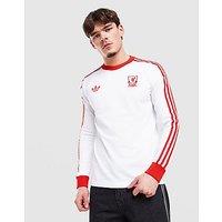 adidas Originals Liverpool FC OG Long Sleeve T-Shirt - White - Mens