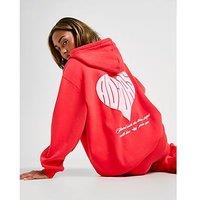 adidas Originals Heart Hoodie - Red - Womens