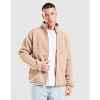 adidas Originals Sherpa Full Zip Fleece - Brown - Mens
