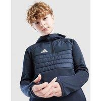 adidas Winterized Tiro 1/4 Zip Hoodie Junior - Blue - Kids