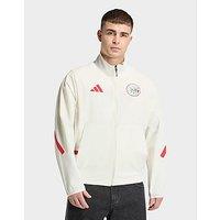 adidas AJAX Amsterdam Z.N.E. Anthem Jacket - White - Mens