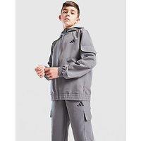 adidas Badge of Sport Woven Tracksuit Junior - Grey