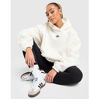 adidas Originals Teddy Overhead Hoodie - White - Womens