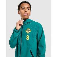 adidas Northern Ireland Tiro Travel Full Zip Windbreaker - Blue - Mens