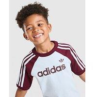adidas Originals Football T-Shirt/Sprinter Shorts Set Children - Blue - Kids