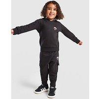 adidas Originals World Tour Overhead Cargo Tracksuit Infant - Black - Kids