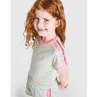 adidas Originals Girls' Firebird T-Shirt/Shorts Set Children - Green - Kids