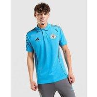 adidas Newcastle United FC Tiro 25 Polo Shirt - Blue - Mens