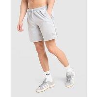 adidas Originals 3-Stripes 8" Swim Shorts - Grey - Mens