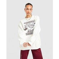 adidas Originals Coffee Club Crew Sweatshirt - White - Womens