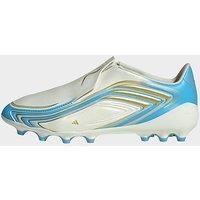adidas F50 Messi League Laceless Artificial Ground Football Boots Kids - Brown - Kids