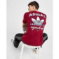 adidas Originals Cafe T-Shirt - Red - Mens