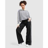 adidas Originals Stripe Rugby Shirt - Grey - Womens