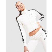adidas Originals Slim 3-Stripes Track Top - White - Womens