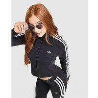 adidas Originals Slim 3-Stripes Track Top - Black - Womens