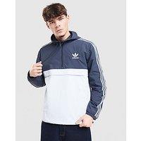 adidas Originals Overhead Retro Windbreaker - Blue - Mens